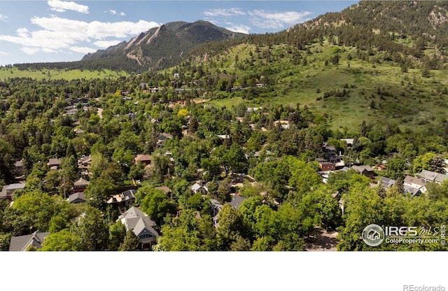 512 Marine St, Boulder, CO 80302 - mountain view featuring a forest