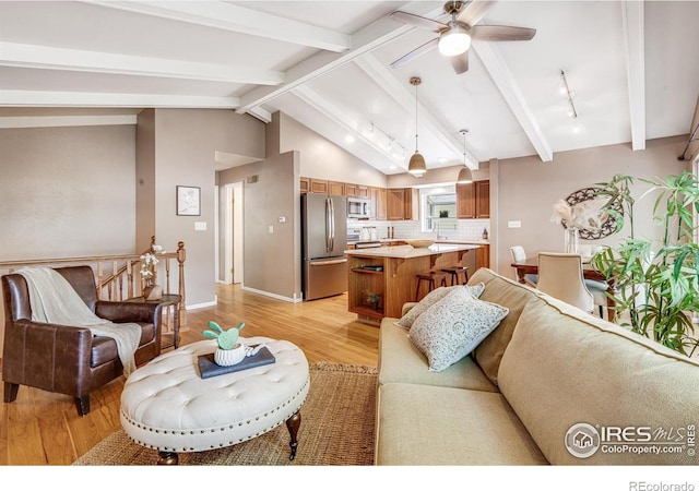 2213 Hiawatha Ct, Fort Collins, CO 80525 - living area featuring light wood-style floors and ceiling fan