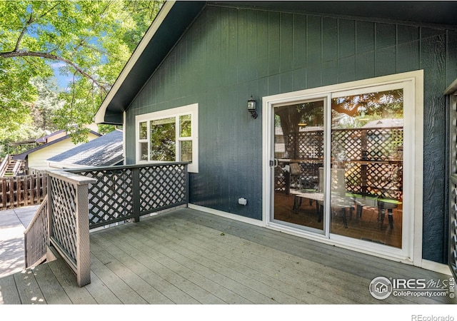 2213 Hiawatha Ct, Fort Collins, CO 80525 - view of deck