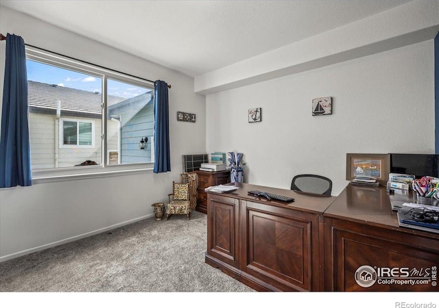 11861 Fairplay St, Commerce City, CO 80603 - home office with light carpet and baseboards
