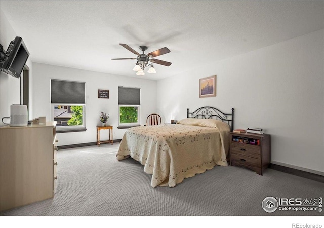 11861 Fairplay St, Commerce City, CO 80603 - carpeted bedroom with baseboards and ceiling fan
