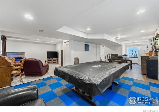 11861 Fairplay St, Commerce City, CO 80603 - playroom featuring recessed lighting and billiards table
