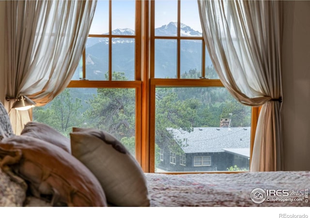 2055 Siskin Dr, Estes Park, CO 80517 - bedroom featuring a mountain view