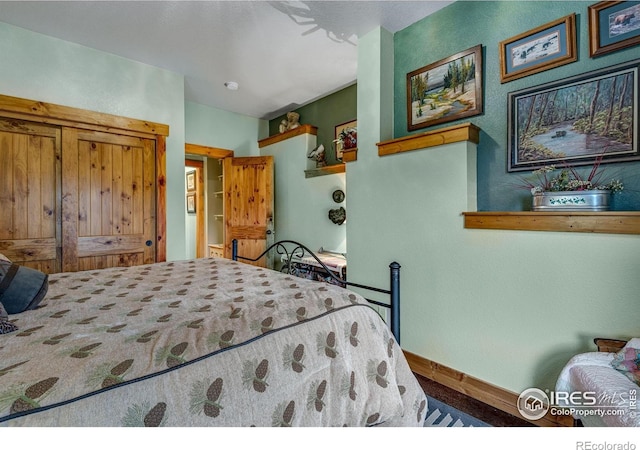 2055 Siskin Dr, Estes Park, CO 80517 - bedroom with baseboards