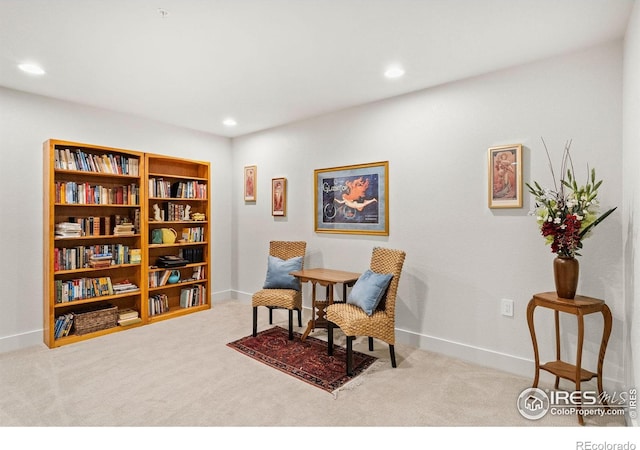 1911 Morningstar Way Unit 2, Fort Collins, CO 80524 - living area featuring carpet and recessed lighting