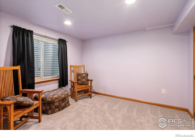 1967 Rangely Ct, Loveland, CO 80538 - sitting room featuring carpet and recessed lighting