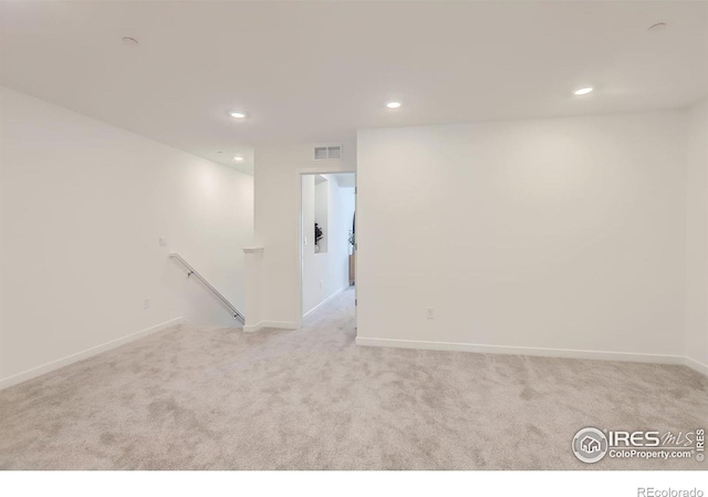 2744 Bear Springs Cir, Longmont, CO 80503 - unfurnished room with carpet and recessed lighting