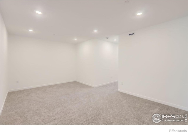 2744 Bear Springs Cir, Longmont, CO 80503 - unfurnished room with carpet floors and recessed lighting