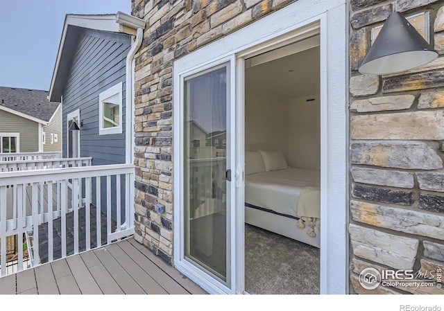 2744 Bear Springs Cir, Longmont, CO 80503 - view of wooden terrace