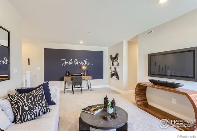 2770 Bear Springs Cir, Longmont, CO 80503 - living room with carpet and recessed lighting