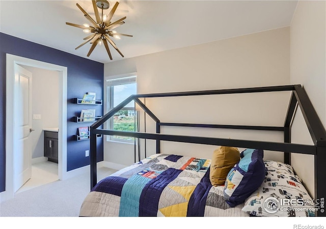 2770 Bear Springs Cir, Longmont, CO 80503 - bedroom featuring carpet, ensuite bathroom, and a ceiling fan