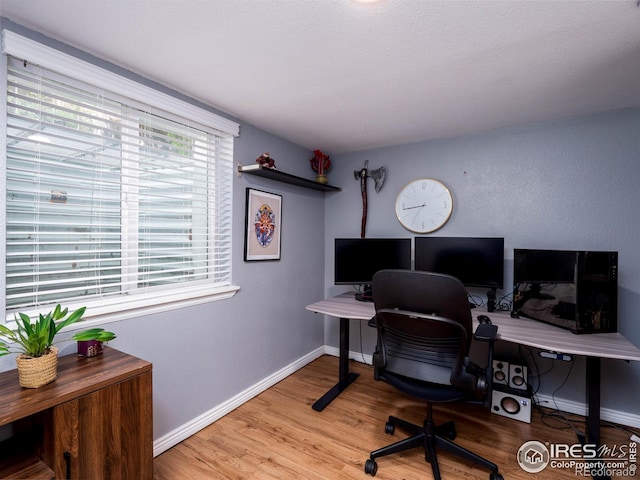 1750 Trenton St, Denver, CO 80220 - office space with wood finished floors and baseboards