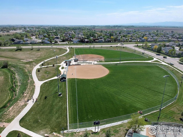 3268 White Buffalo Dr, Wellington, CO 80549 - aerial view of mountains