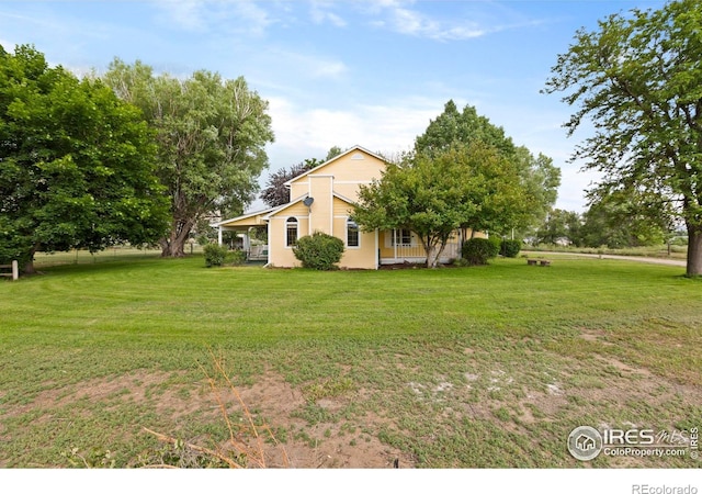 991 Peaceful View Pl, Johnstown, CO 80534 - view of grassy yard