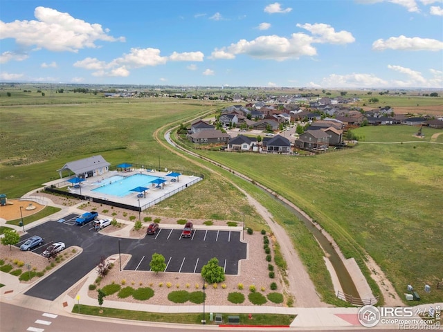 4822 Wildflower Pl, Dacono, CO 80514 - bird's eye view of a pool area