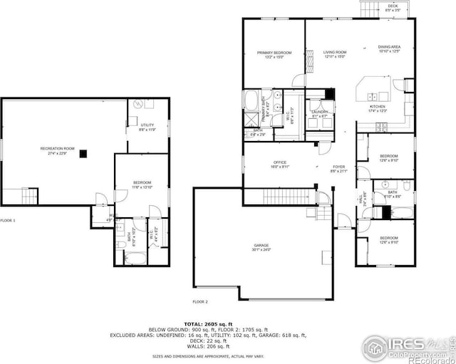 4822 Wildflower Pl, Dacono, CO 80514 - view of property floor plan