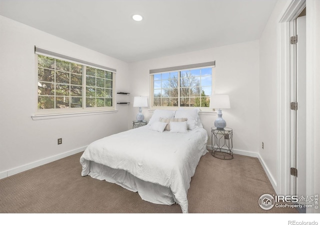 5904 Gunbarrel Ave Unit B, Boulder, CO 80301 - bedroom featuring carpet flooring and recessed lighting