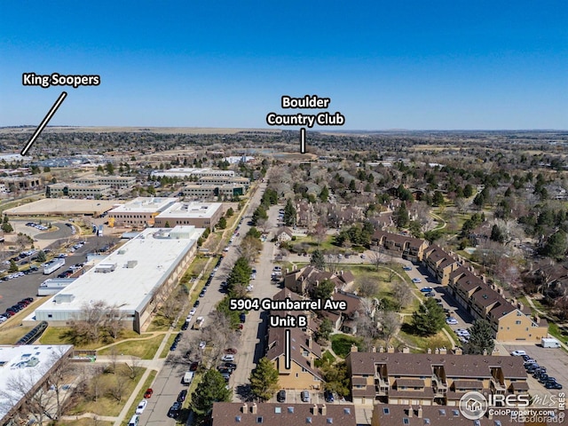 5904 Gunbarrel Ave Unit B, Boulder, CO 80301 - aerial view of property and surrounding area