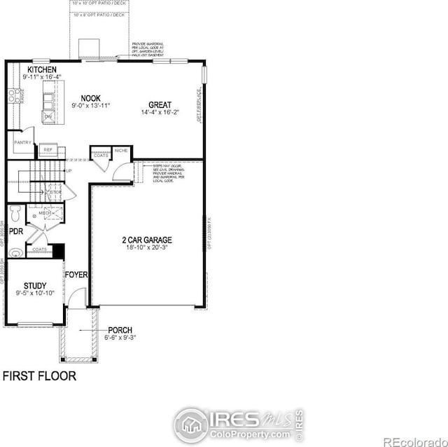 13804 Quartz St, Mead, CO 80504 - view of room layout