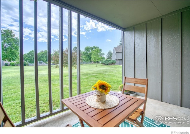 801 E Drake Rd Unit G77, Fort Collins, CO 80525 - sunroom / solarium with view of scattered trees