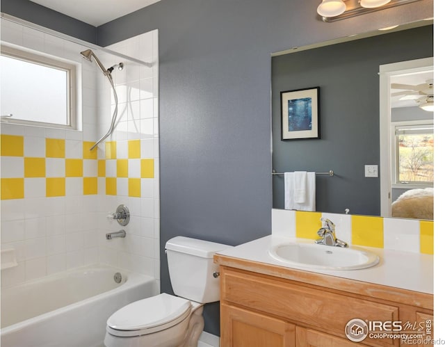 385 Vasquez Ct, Lyons, CO 80540 - ensuite bathroom featuring washtub / shower combination and vanity