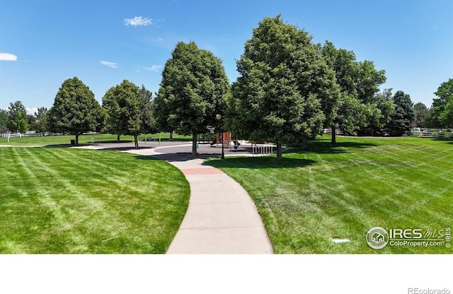 1839 Laurus Ln, Johnstown, CO 80534 - view of community with a lawn