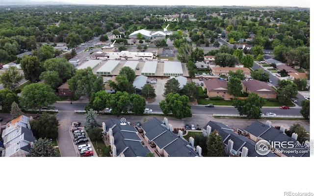 225 E 8th Ave Unit B11, Longmont, CO 80504 - aerial perspective of suburban area