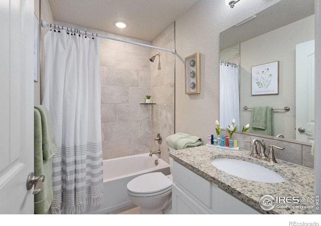 4216 Yellowbells Dr, Evans, CO 80620 - full bath featuring vanity and shower / bath combo with shower curtain