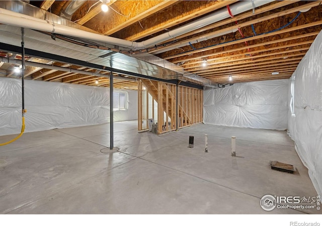 4216 Yellowbells Dr, Evans, CO 80620 - view of unfinished below grade area