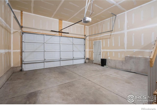 4216 Yellowbells Dr, Evans, CO 80620 - garage with a garage door opener