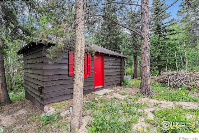 8451 Peak To Peak Hwy, Allenspark, CO 80510 - view of outdoor structure