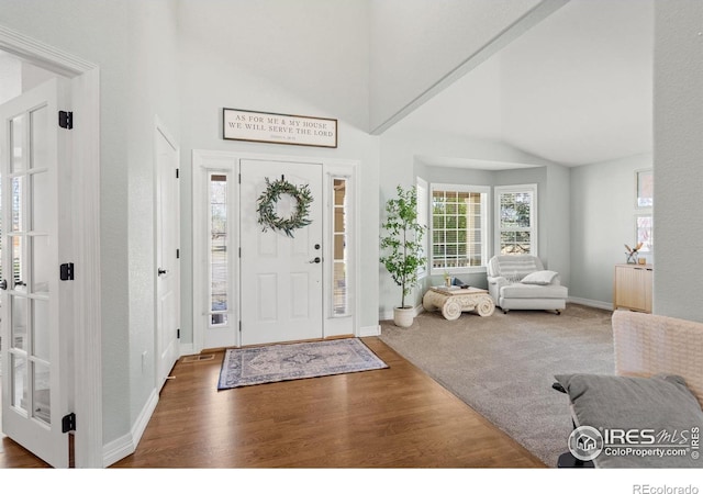 8356 Louden Circle Ft, Collins, CO 80528 - entryway featuring wood finished floors and baseboards