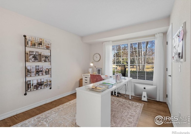 8356 Louden Circle Ft, Collins, CO 80528 - office featuring wood finished floors and baseboards