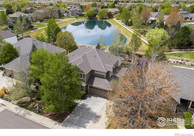 8356 Louden Circle Ft, Collins, CO 80528 - aerial perspective of suburban area featuring a large body of water