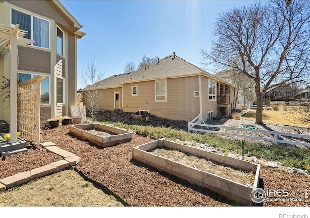 8356 Louden Circle Ft, Collins, CO 80528 - view of yard featuring a vegetable garden