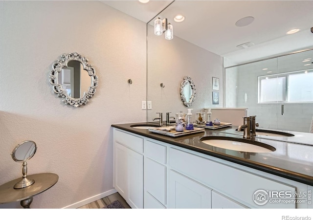 1419 W 67th Ave, Denver, CO 80221 - bathroom with double vanity