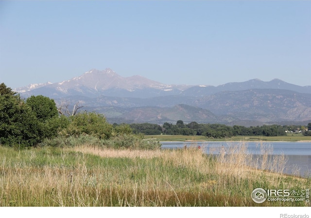 3132 Concord Way, Longmont, CO 80503 - view of mountain backdrop featuring a nearby body of water