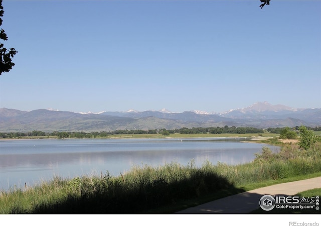 3132 Concord Way, Longmont, CO 80503 - water view with mountains