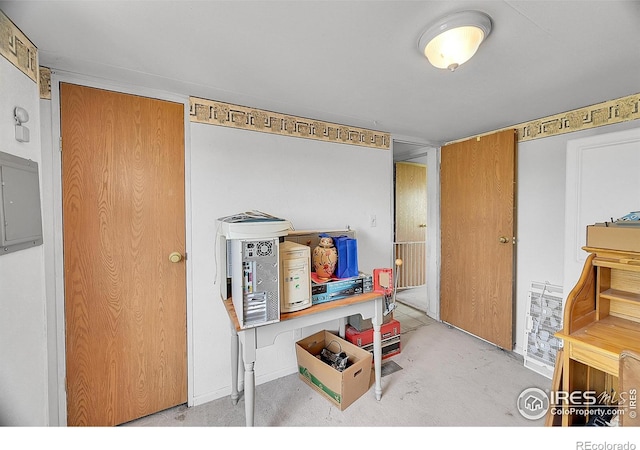 18247 County Road 22, Fort Lupton, CO 80621 - office area featuring electric panel