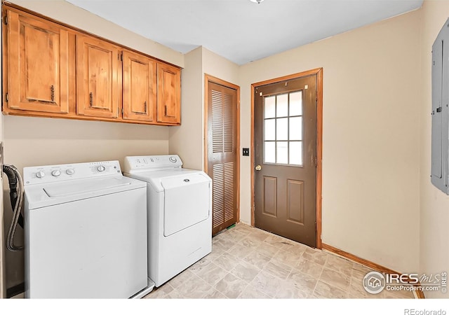 56 Bounty Hunter Ln, Bailey, CO 80421 - laundry area with washing machine and dryer and cabinet space