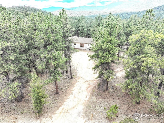 56 Bounty Hunter Ln, Bailey, CO 80421 - aerial view of property's location featuring a forest