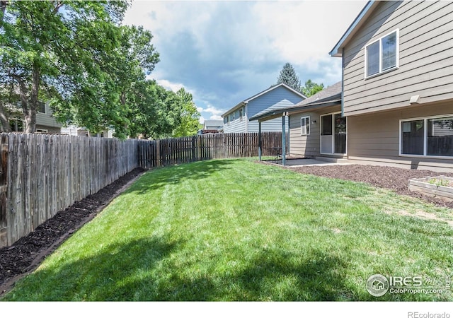 425 Walden Way, Fort Collins, CO 80526 - fenced backyard with a patio