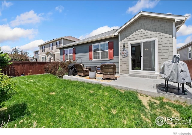 1781 Summer Bloom Dr, Windsor, CO 80550 - back of property featuring a patio area