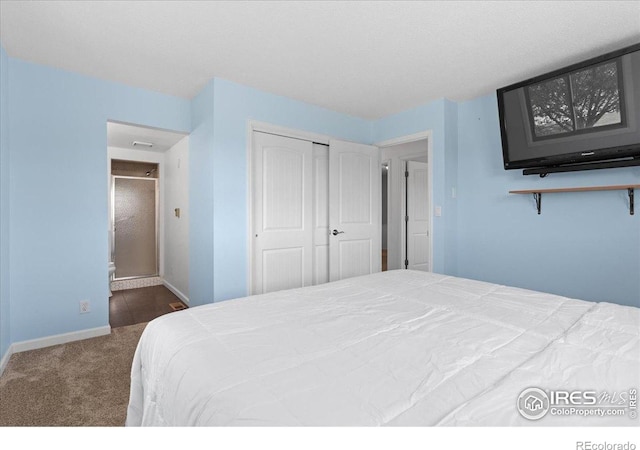 3400 Erving Ct, Berthoud, CO 80513 - bedroom with carpet floors and a closet