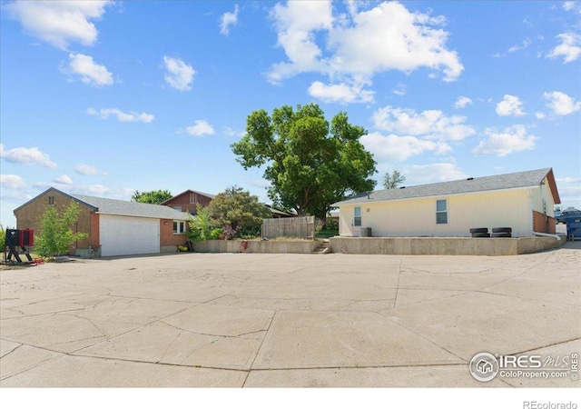 3400 Erving Ct, Berthoud, CO 80513 - view of front of house with concrete driveway and a garage