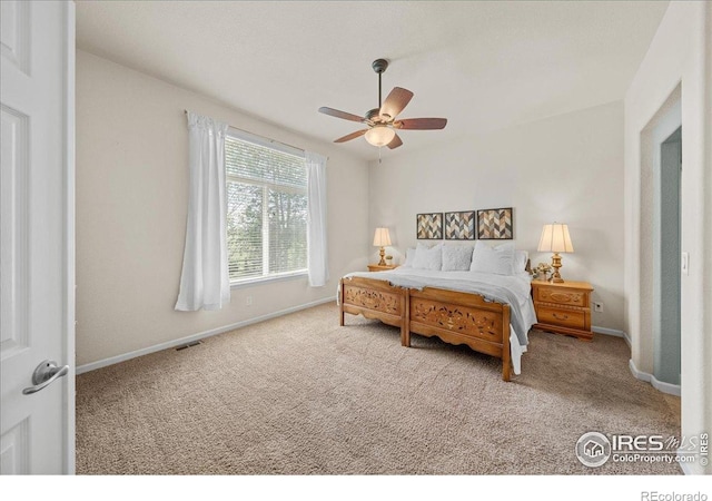2707 Pochard Ct, Johnstown, CO 80534 - bedroom featuring carpet flooring and ceiling fan