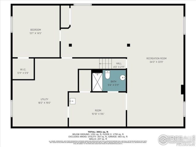 2707 Pochard Ct, Johnstown, CO 80534 - view of property floor plan