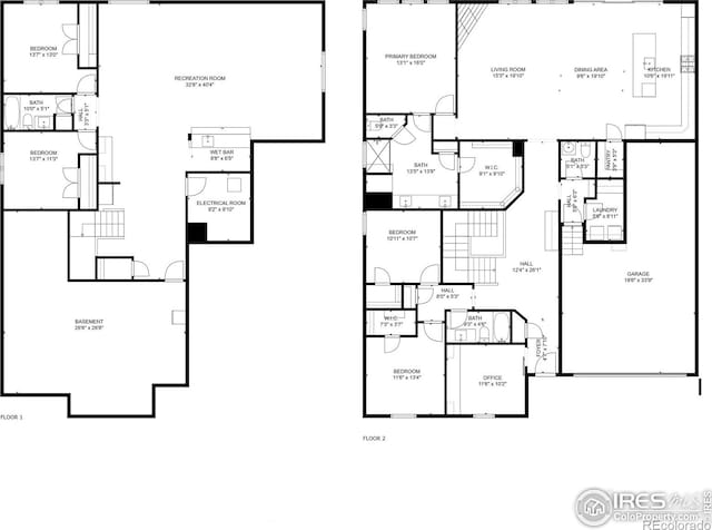 2156 Setting Sun Dr, Windsor, CO 80550 - view of floor plan / room layout