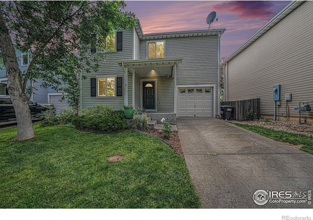 3314 Planter Way, Fort Collins, CO 80526 - view of front facade with a garage and driveway