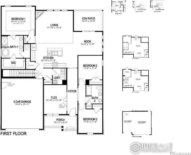 1842 Chaffee Crest Dr, Berthoud, CO 80513 - view of home floor plan